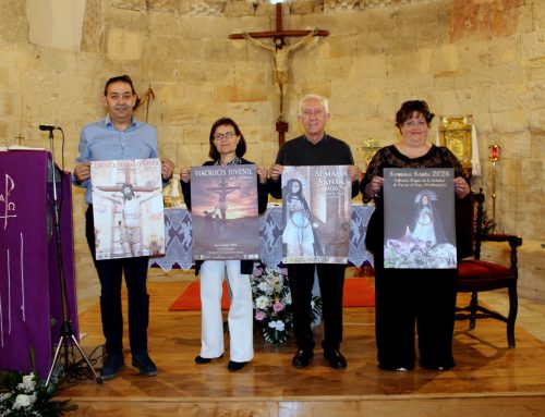Fresno el Viejo ha presentado hoy los carteles anunciantes de su Semana Santa 2026